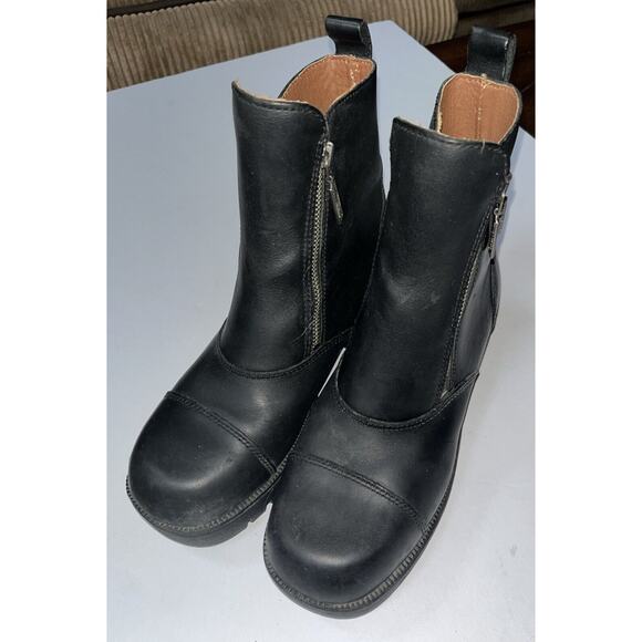 Harley Davidson Amherst‎ Moto Motorcycle Riding Chunky Y2K Boots #82016 Sz 7.5 - Picture 1 of 10